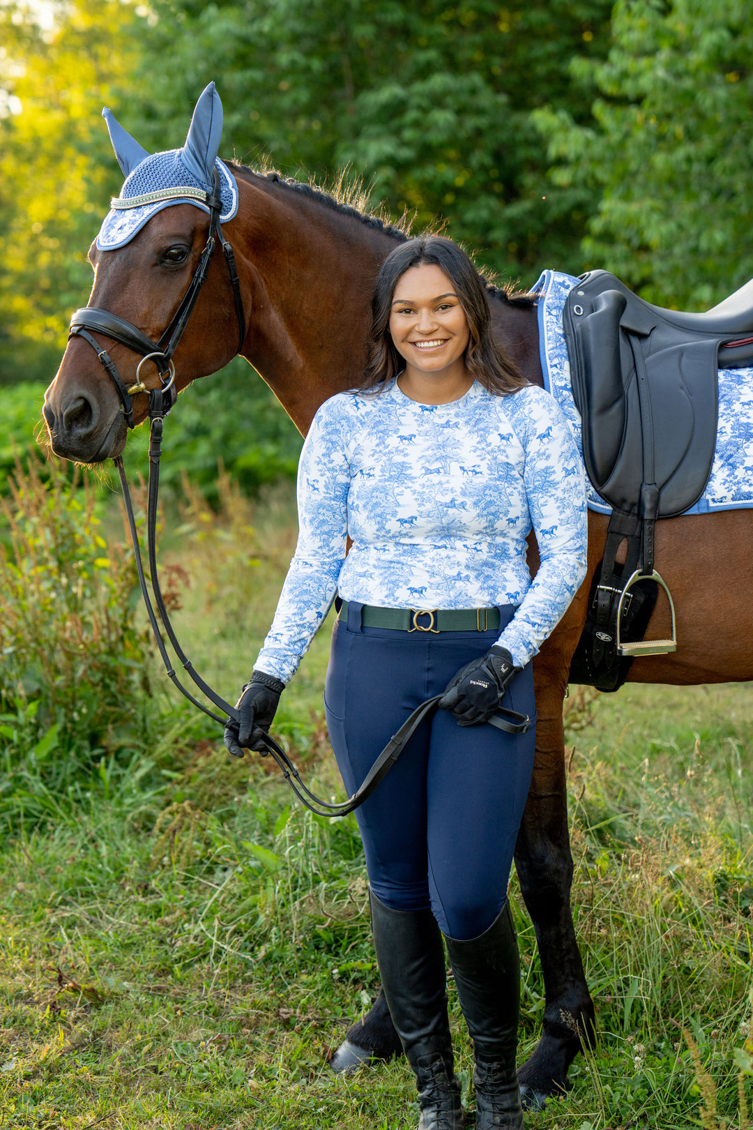 The Equestrian Toile Collection