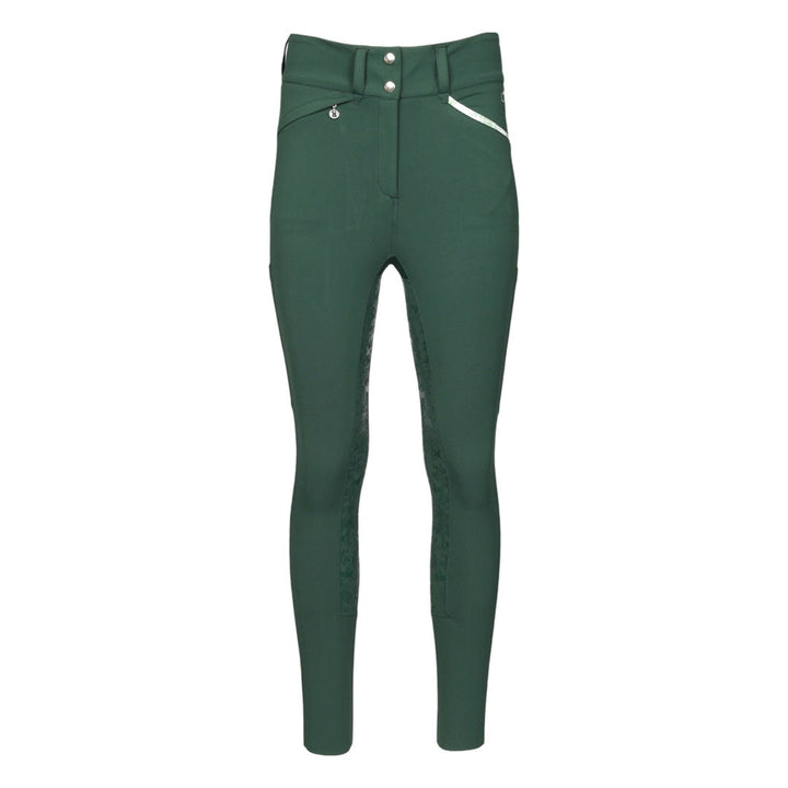Dapplebay Equestrian Toile Compression Breeches-Evergreen