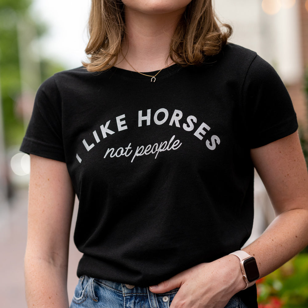 I Like Horses Tee