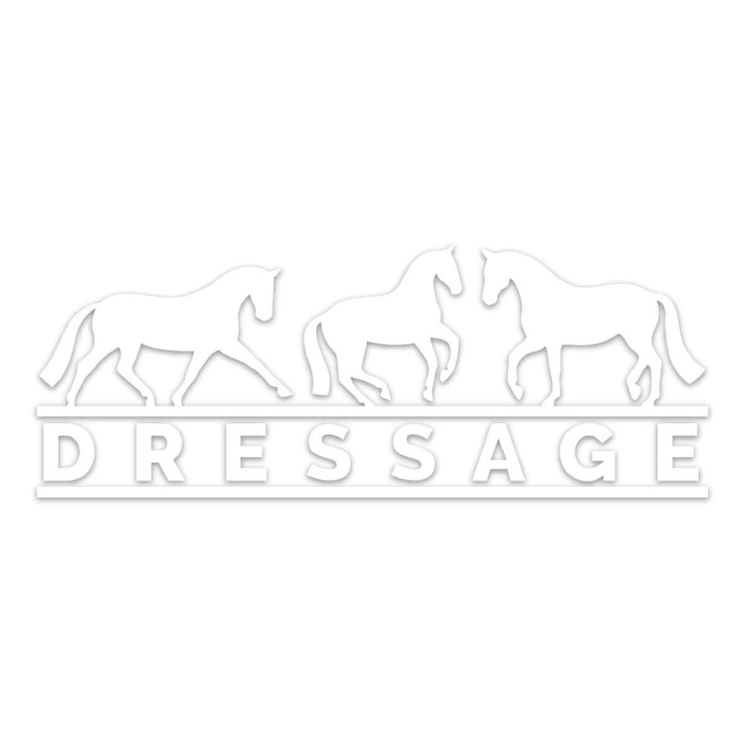 Horse Decal | Dressage - Vinyl Decal