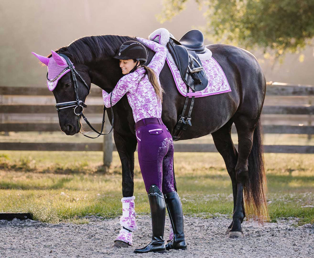 Equestrian Toile - Rose