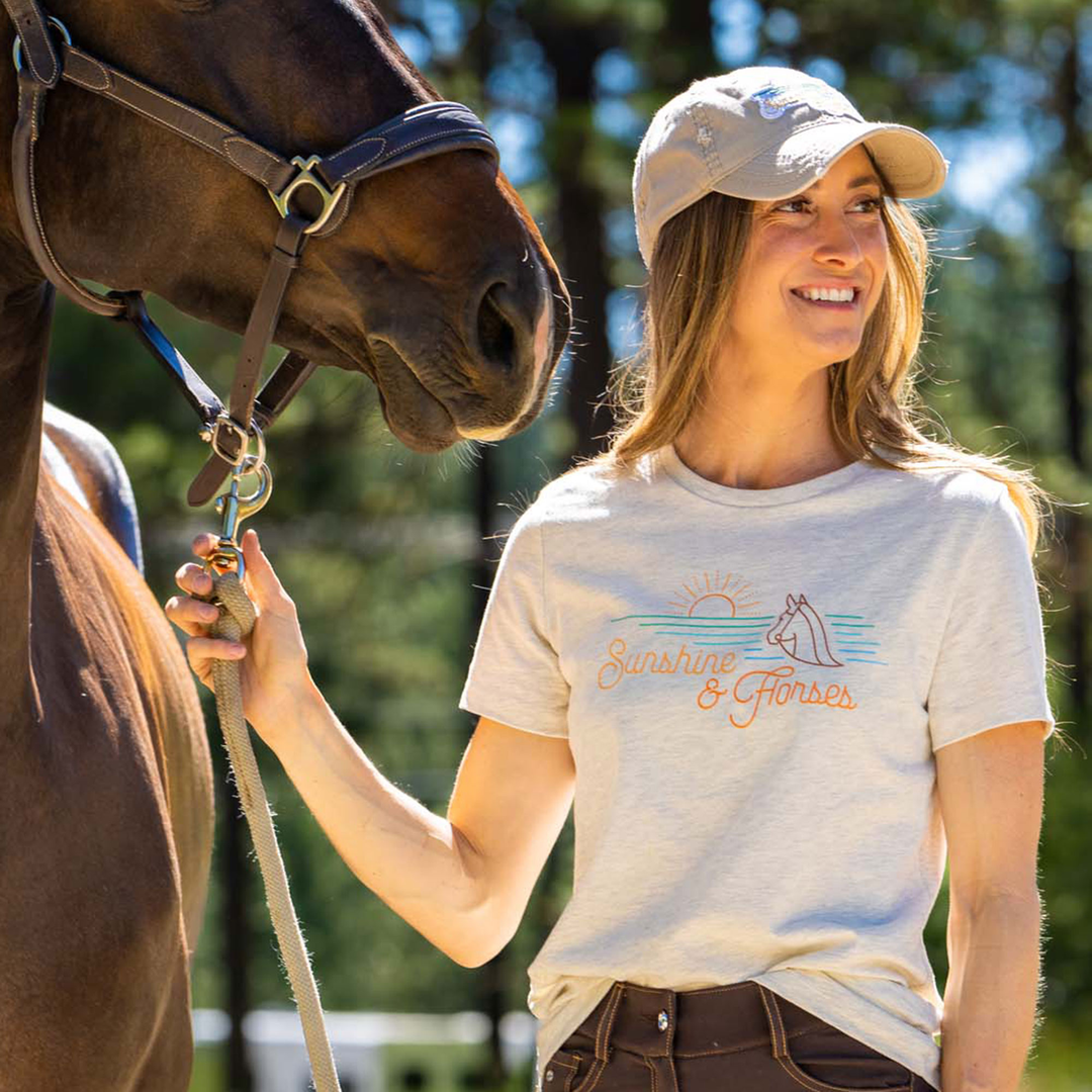 Equestrian graphic tees - horse themed apparel