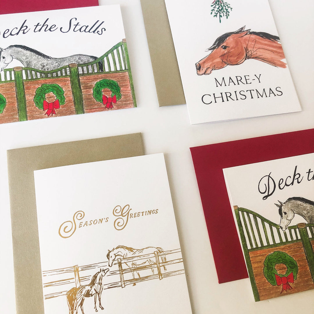 Horse Christmas Cards | Dapplebay