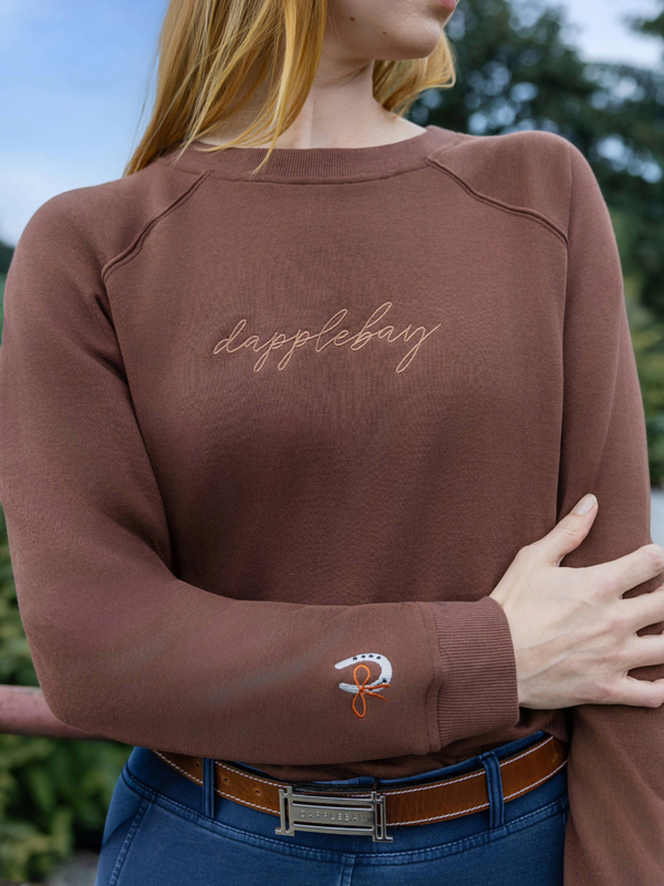 Dapplebay Horse Girl Fall Sweatshirt