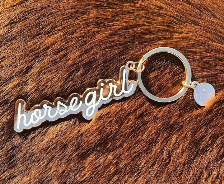 Dapplebay Horse Girl - Keychain