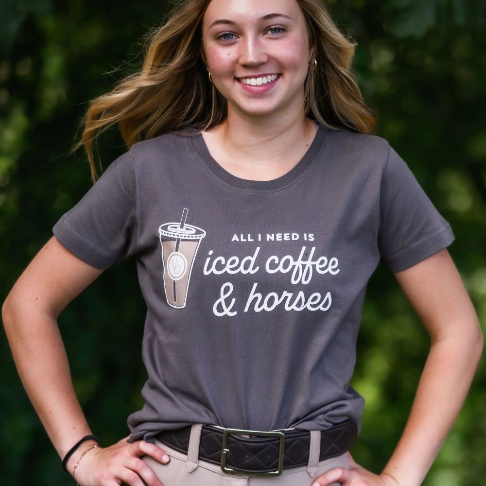 Dapplebay Iced Coffee & Horses Tee