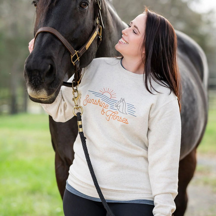 Dapplebay Sunshine & Horses Sweatshirt