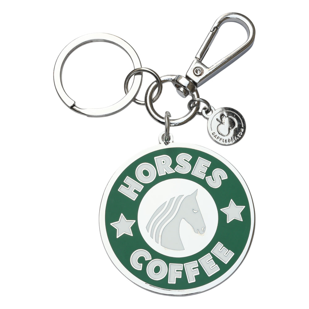 Dapplebay Horses & Coffee - Keychain