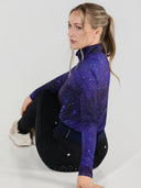 Dapplebay Constellation 1/4 Zip Light Riding Top