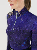 Dapplebay Constellation 1/4 Zip Light Riding Top