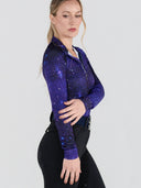 Dapplebay Constellation 1/4 Zip Light Riding Top