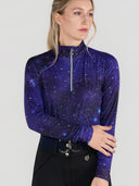 Dapplebay Constellation 1/4 Zip Light Riding Top