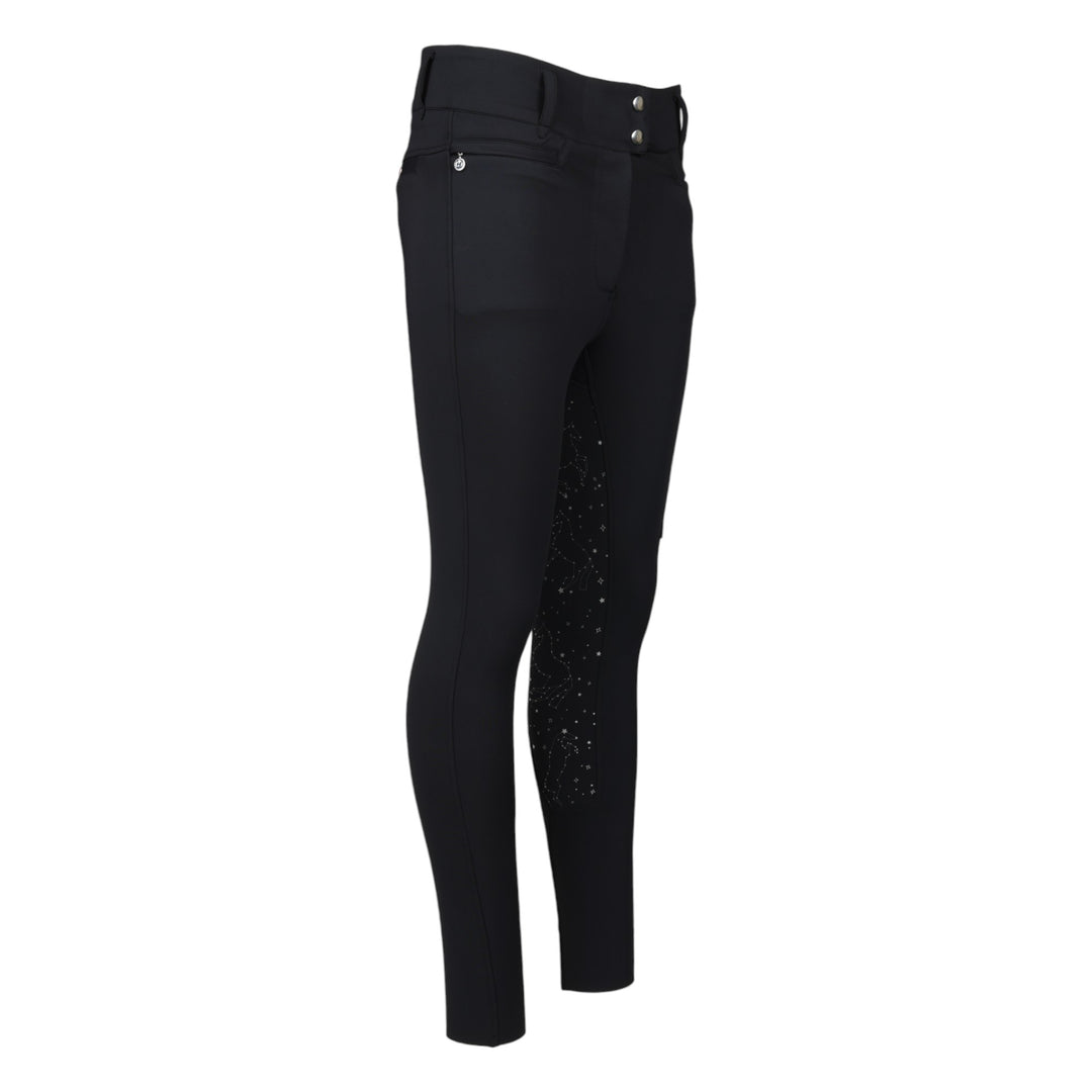 Dapplebay Constellation Riding Breeches- Black-Dapplebay.com