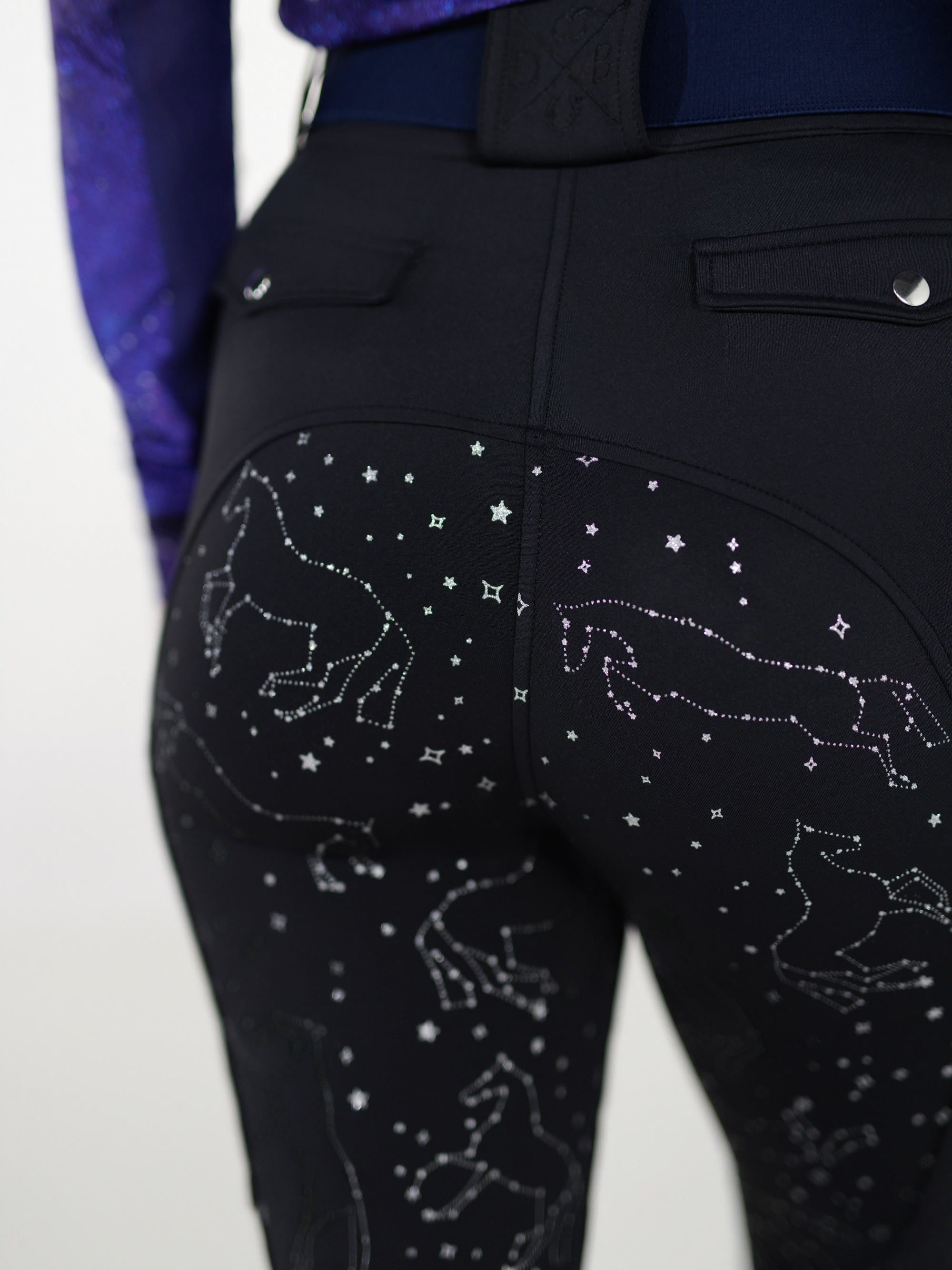 Dapplebay Constellation Essential Full Seat Tights -Black