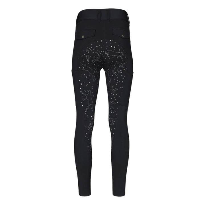 Dapplebay Constellation Compression Full Seat Breeches- Black