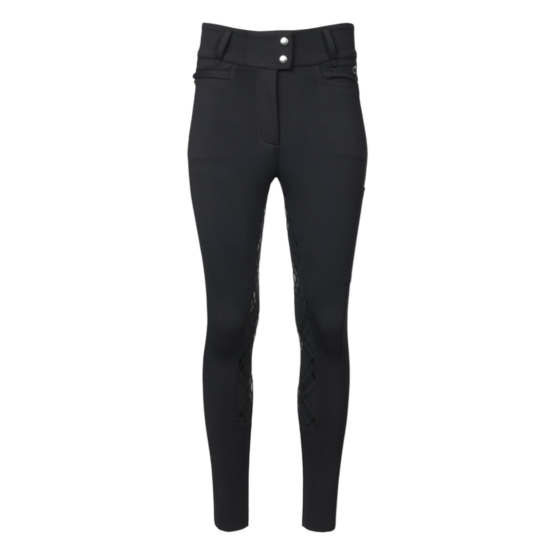 Dapplebay Holiday Plaid Riding Breeches - Black - Dapplebay.com