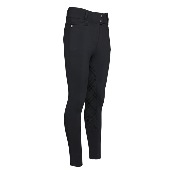 Dapplebay Holiday Plaid Riding Breeches - Black - Dapplebay.com