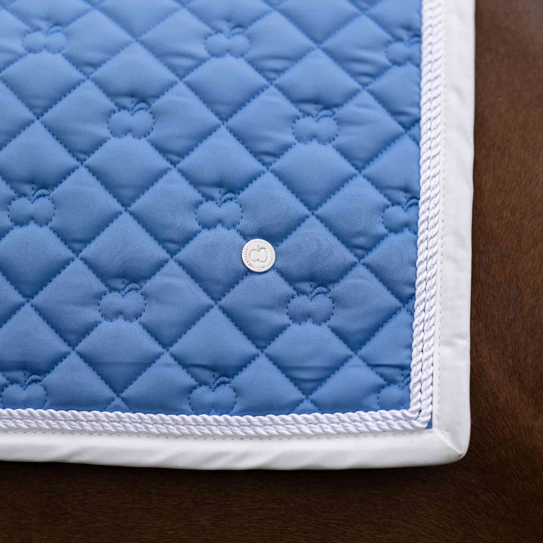 Dapplebay  Sport Dressage Saddle Pad - French Blue - Dapplebay.com