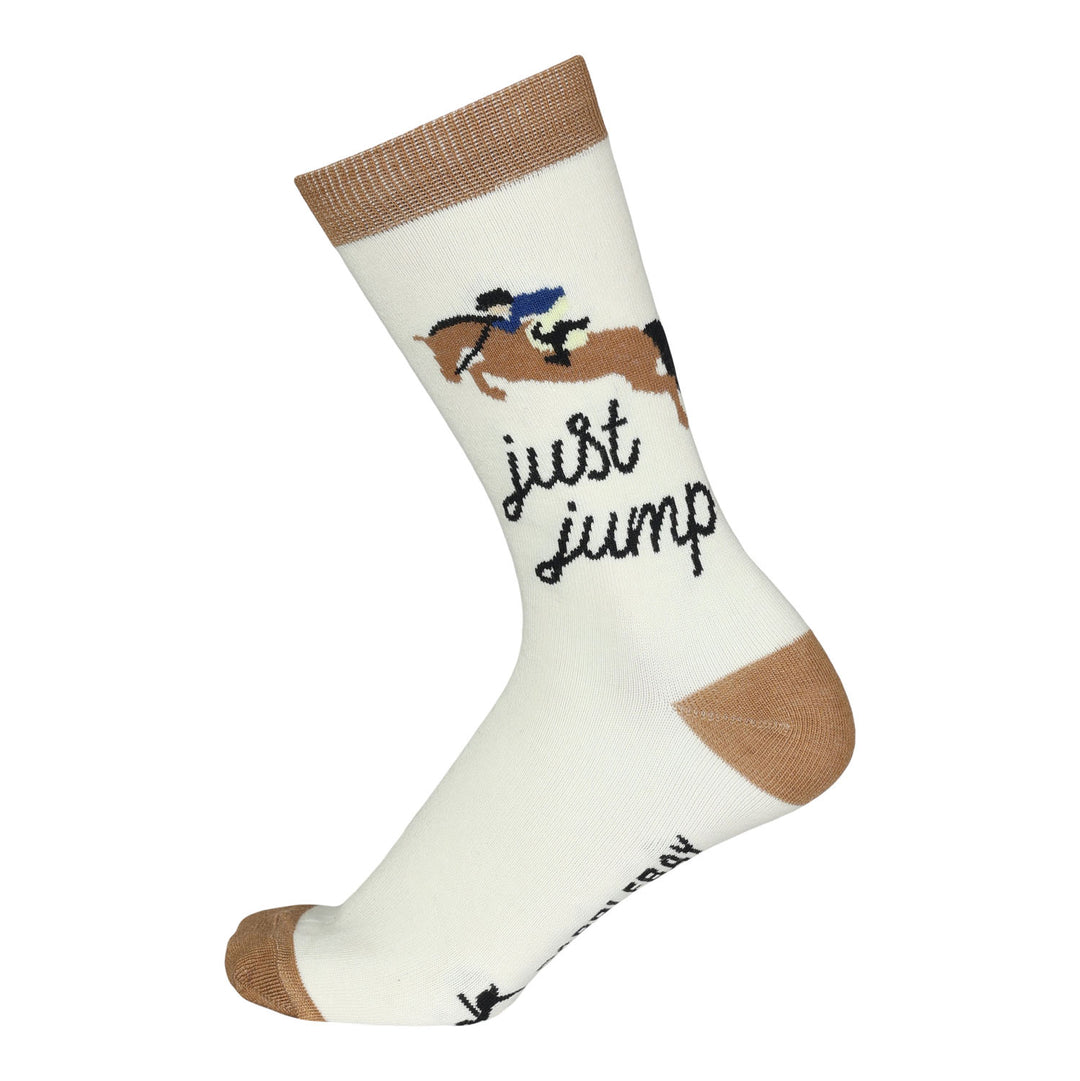 Dapplebay Knit Crew Socks - Just Jump