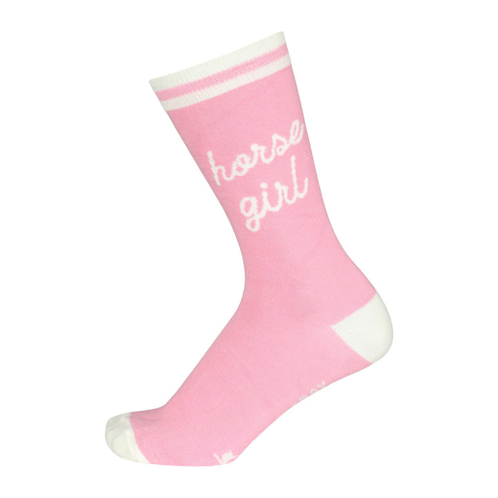 Dapplebay Knit Crew Socks - Horse Girl