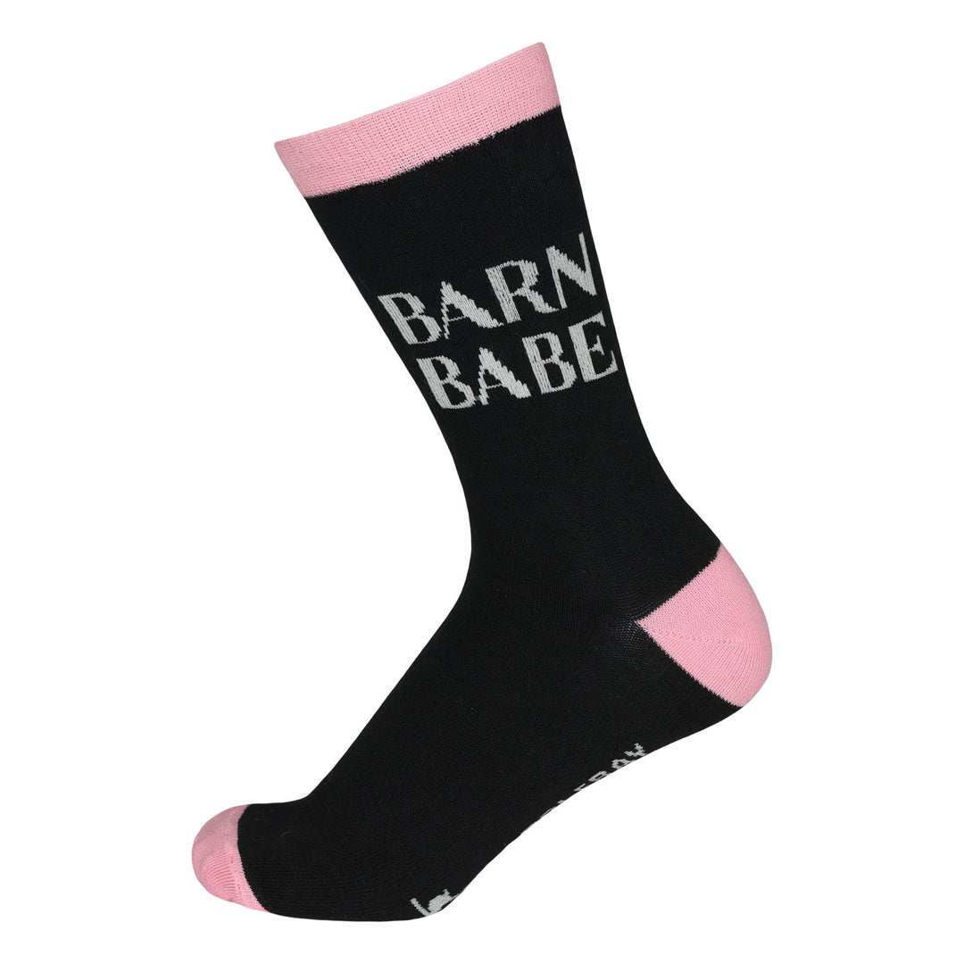 Dapplebay Knit Crew Socks - Barn Babe