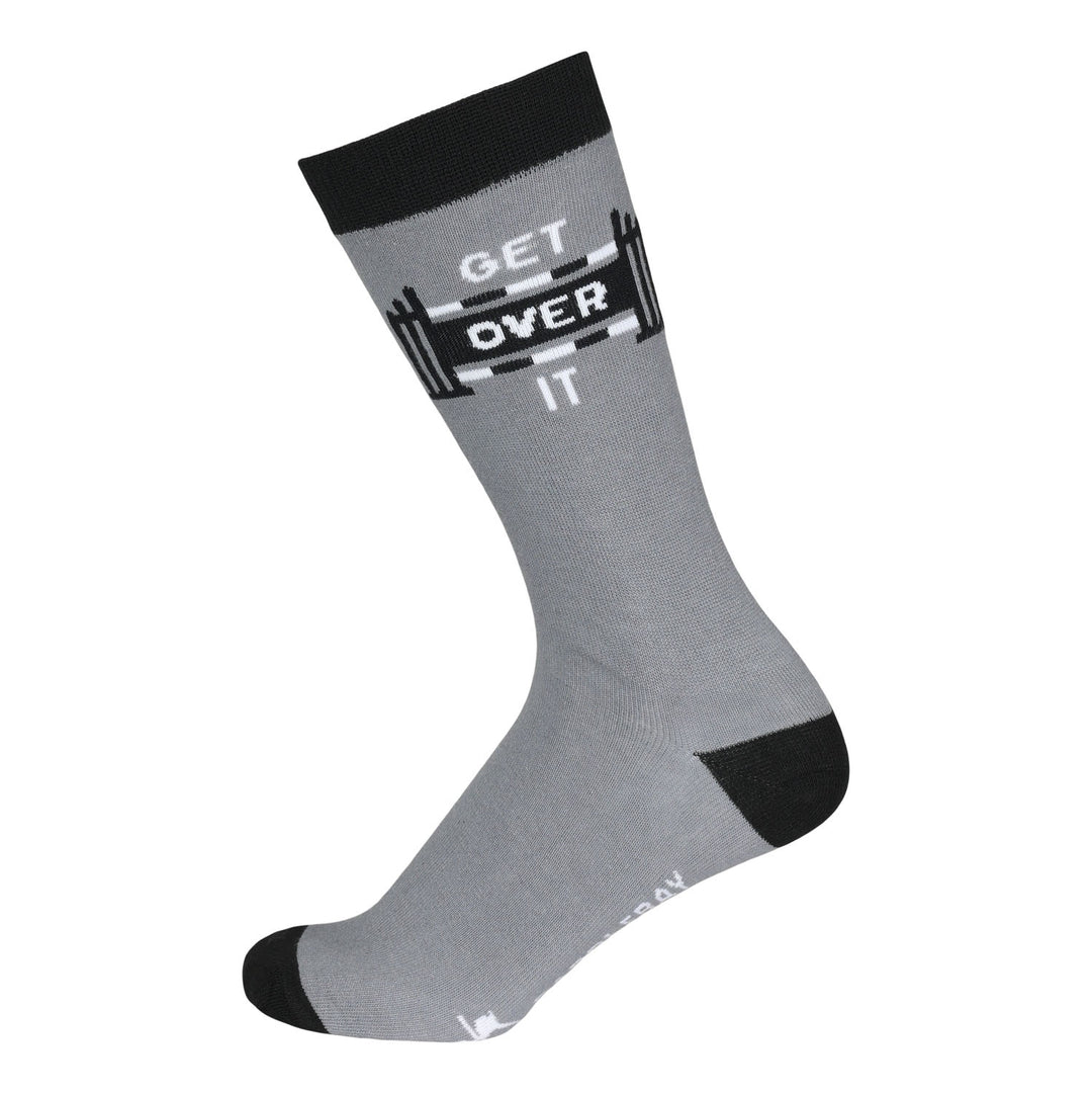 Dapplebay Knit Crew Socks - Get Over It