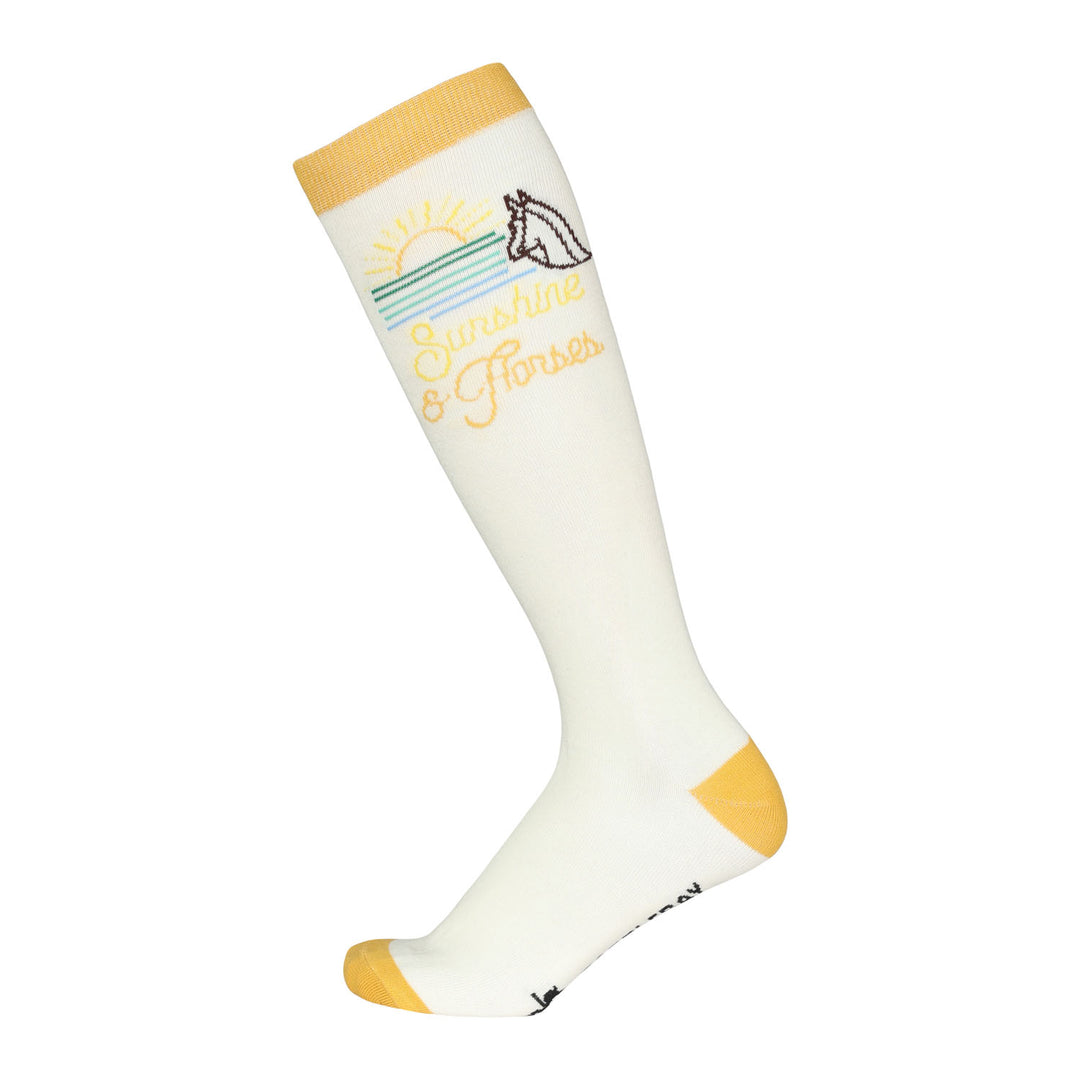 Dapplebay Knit Boot Socks - Sunshine & Horses