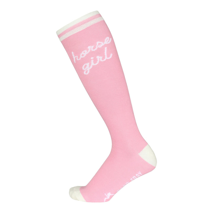 Dapplebay Knit Boot Socks - Horse Girl