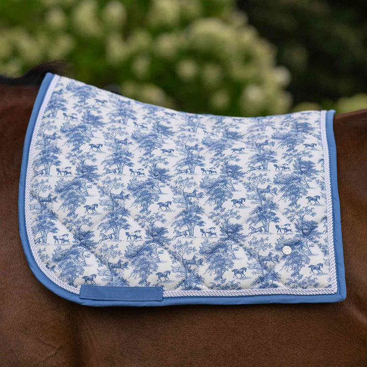 Dapplebay Equestrian Toile Dressage Saddle Pad ~ LIMITED EDITION