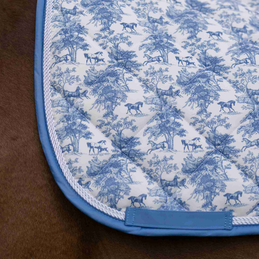 Dapplebay Equestrian Toile Dressage Saddle Pad ~ LIMITED EDITION