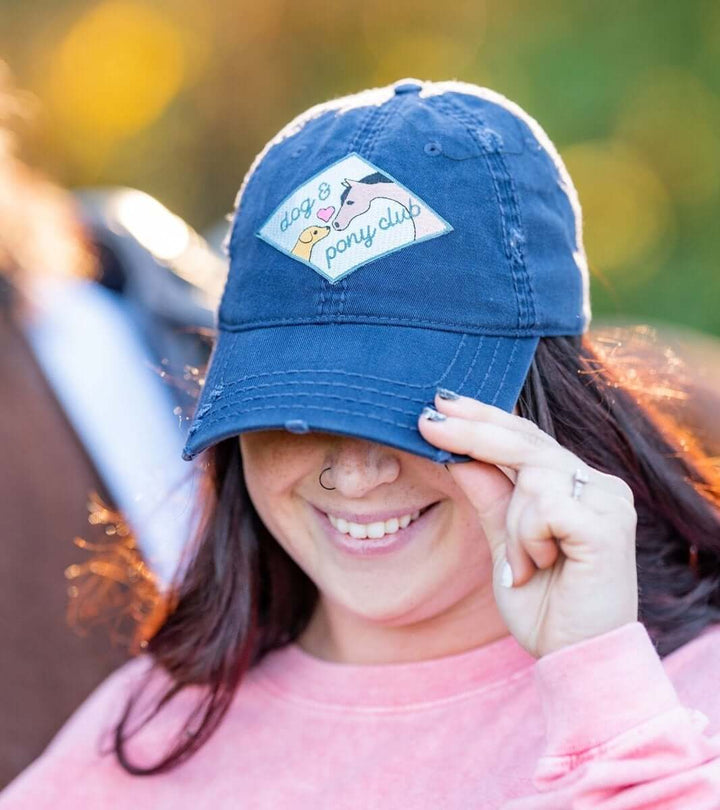 Dapplebay Dog & Pony Club - Distressed Barn Hat