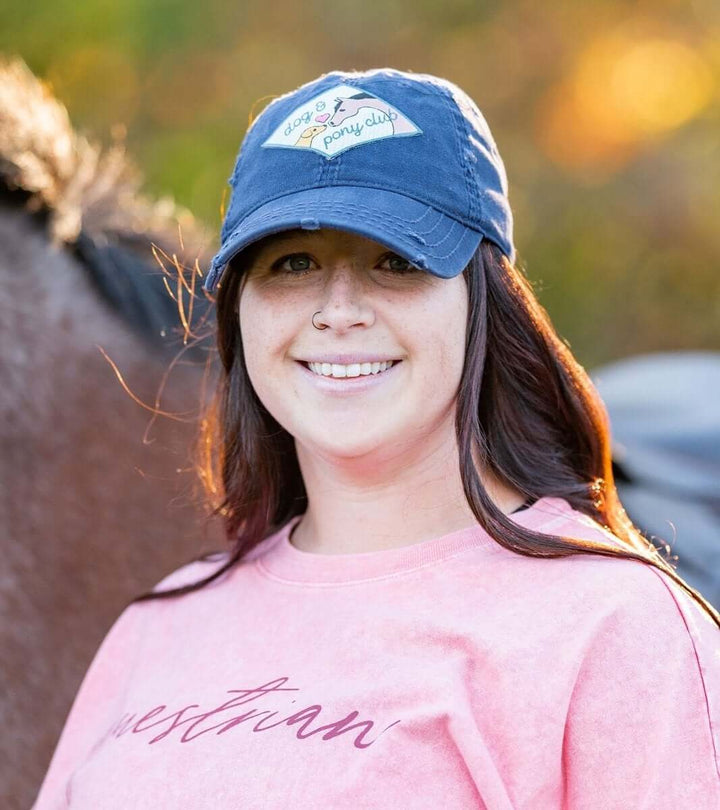 Dapplebay Dog & Pony Club - Distressed Barn Hat