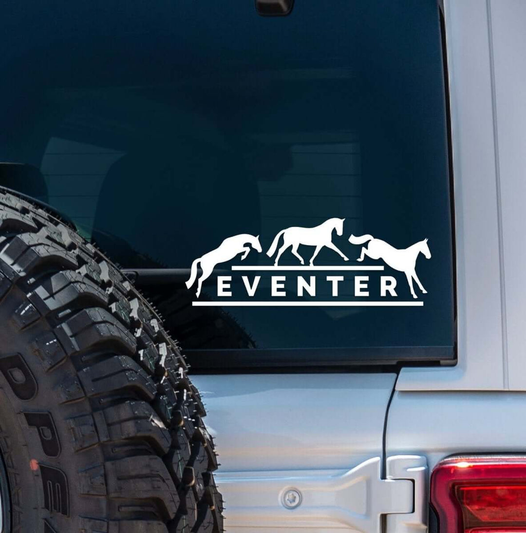 Dapplebay Eventer - Vinyl Decal- White - Dapplebay.com