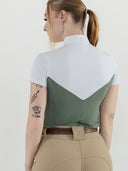 Dapplebay Lady 1/4 Zip SS Show Top-Rosemary