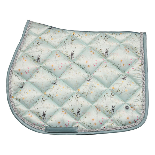 Dapplebay Dragonfly Meadow Jump Saddle Pad-Green