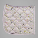Dapplebay Dragonfly Meadow Dressage Saddle Pad-Light Pink