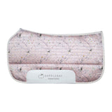 Dapplebay Dragonfly Meadow Western Saddle Pad-Light Pink