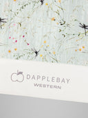 Dapplebay Dragonfly Meadow Western Saddle Pad-Green