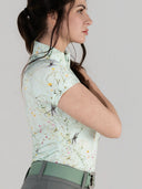Dapplebay Dragonfly Meadow 1/4 Zip Riding Top - Short Sleeve