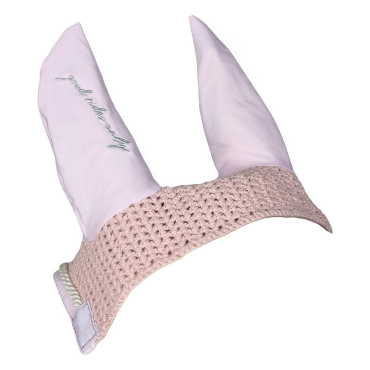 Dapplebay Gingham Fly Veil-Pink/White
