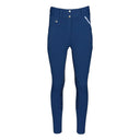 Dapplebay Equestrian Toile Hybrid Silicone Full Seat Breeches-Bright Navy