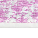 Dapplebay Equestrian Toile Western Saddle Pad-Rose/White