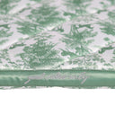 Dapplebay Equestrian Toile Jump Saddle Pad-Green/White