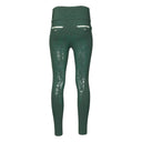 Dapplebay Equestrian Toile Essential Tights-Evergreen