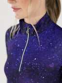 Dapplebay Constellation 1/4 Zip Light Riding Top-Short Sleeve