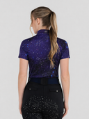 Dapplebay Constellation 1/4 Zip Light Riding Top-Short Sleeve