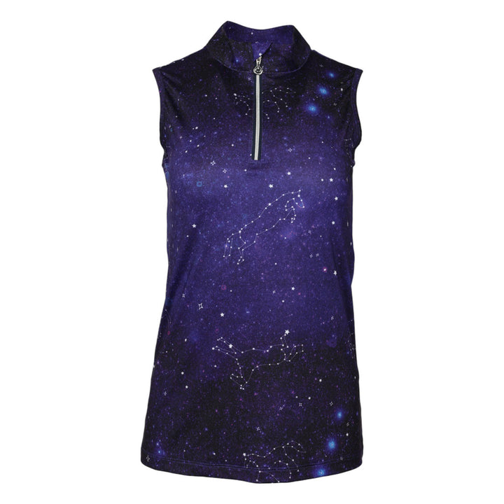 Dapplebay Constellation 1/4 Zip Light Riding Top-Sleeveless