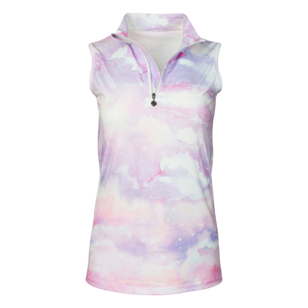 Dapplebay Lavender Haze 1/4 Zip Light Riding Top -Dapplebay.com