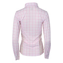 Dapplebay Gingham Button Down Western Shirt-Pink/White