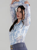 Dapplebay Equestrian Toile Western Riding Top-Moonrise